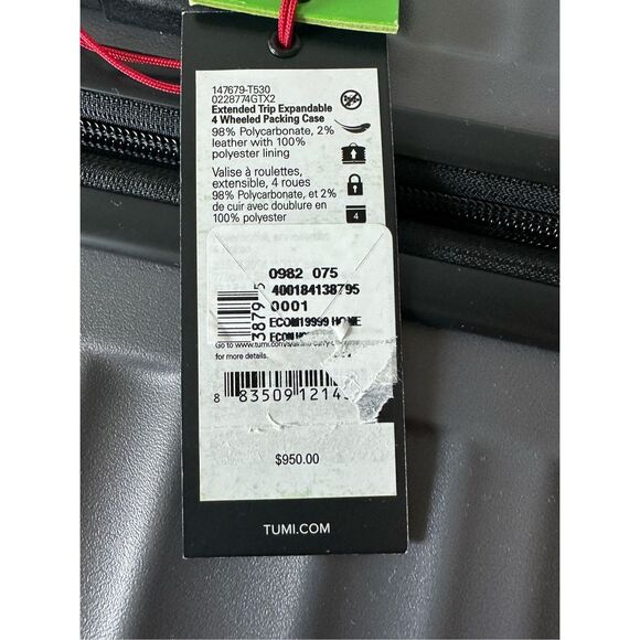 19 Degree Extended Trip Expandable Checked Luggage 76 cm $950 - Picture 8 of 11